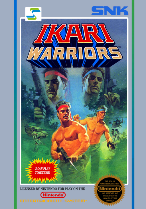 Ikari Warriors (USA) box art